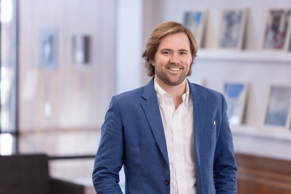 portrait of a smiling person in professional attire